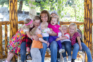 Nina Lewis and Grandchildren