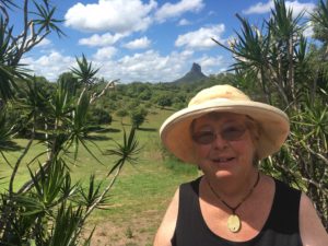 Woman with hat