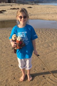 Child at beach