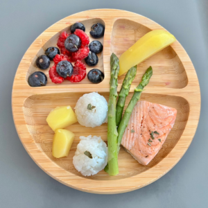 baby led weaning salmon 