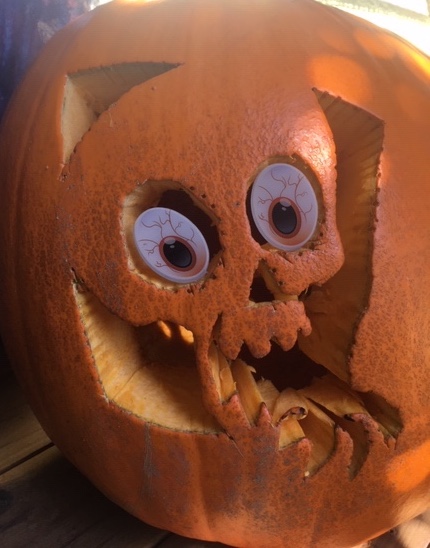 carved pumpkin