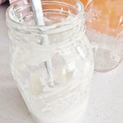 jar of bubbly yeast